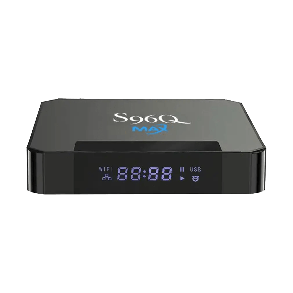 S96Q Max Android TV Box Fire Electronics