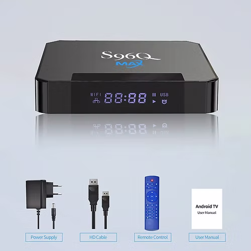 S96Q Max Android TV Box Fire Electronics - Image 3