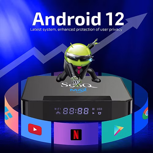 S96Q Max Android TV Box Fire Electronics - Image 5